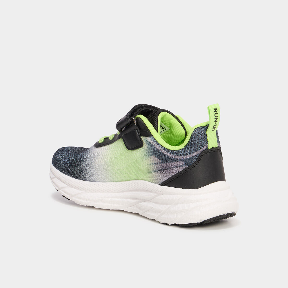 Baskets running &agrave; scratchs multicolore gar&ccedil;on