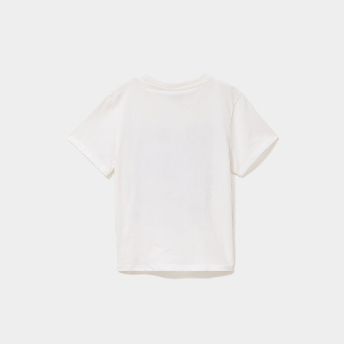 T-shirt coton Hello Kitty Kuromi blanc fille
