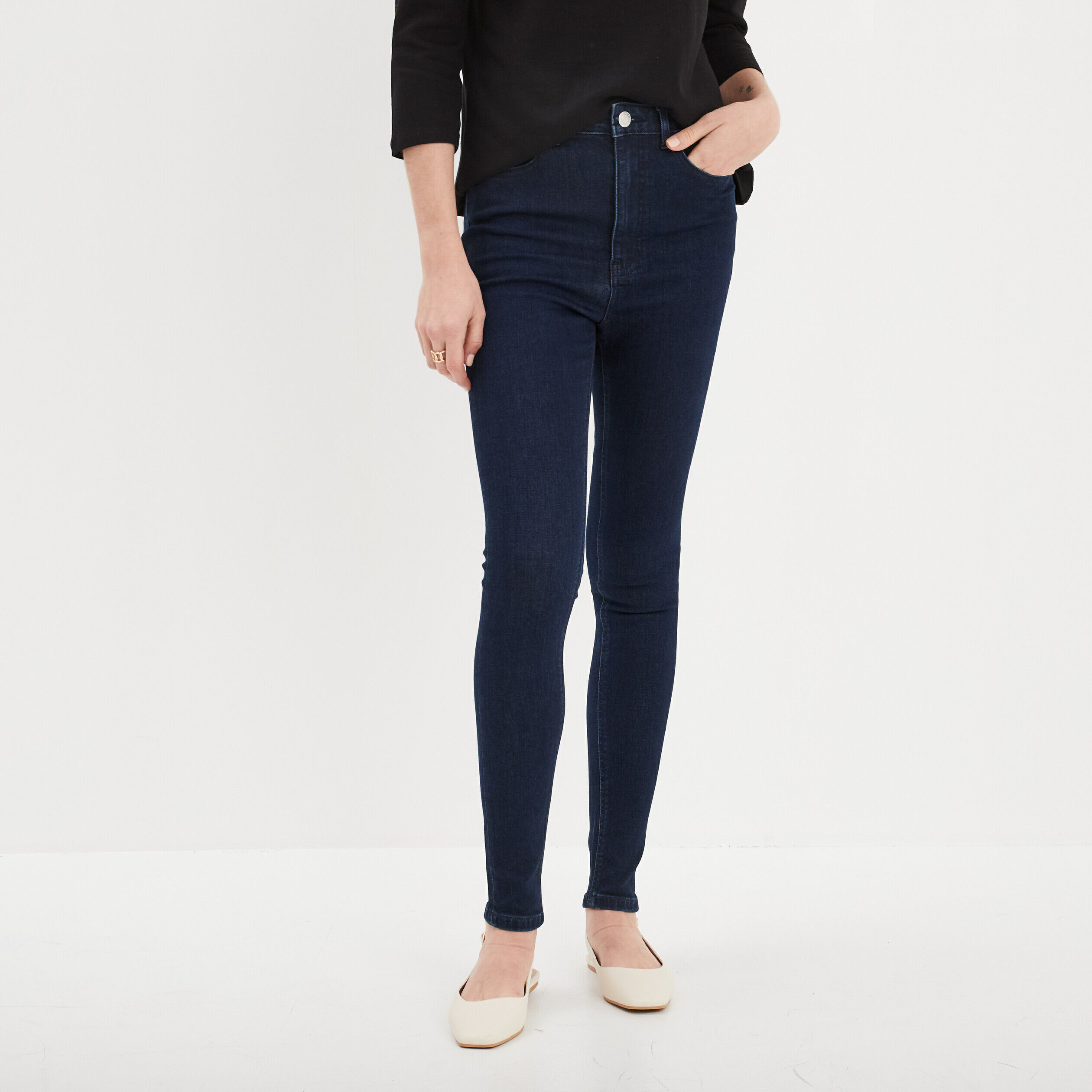 Jeans skinny femme pas cher hot sale