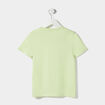 T-shirt manches courtes sequins vert garçon
