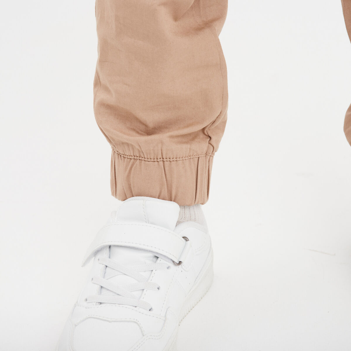 Pantalon jogger regular coton sable garçon