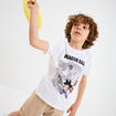 T-shirt manches courtes Dragon Ball Goku blanc garçon