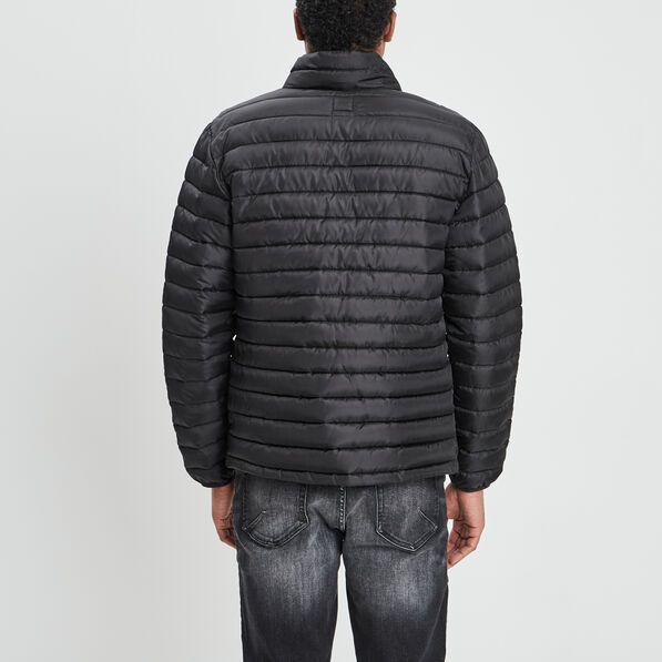 Doudoune droite Creeks noir homme