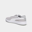Baskets &agrave; lacets en cuir Puma Clean SD gris homme
