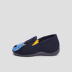 Chaussons sans gêne bleu garçon