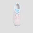 Baskets running &agrave; lacets multicolore fille