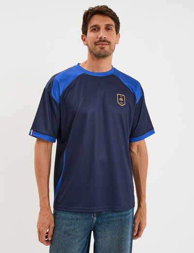 Maillot de football France bleu marine homme