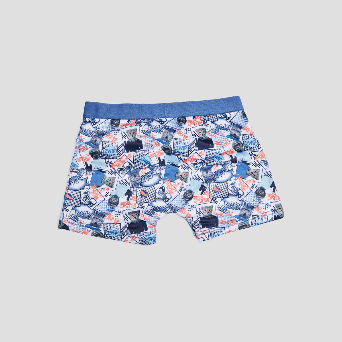 Lot 3 boxers bleu marine garçon