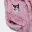 Sac &agrave; dos fausse fourrure Kuromi multicolore fille