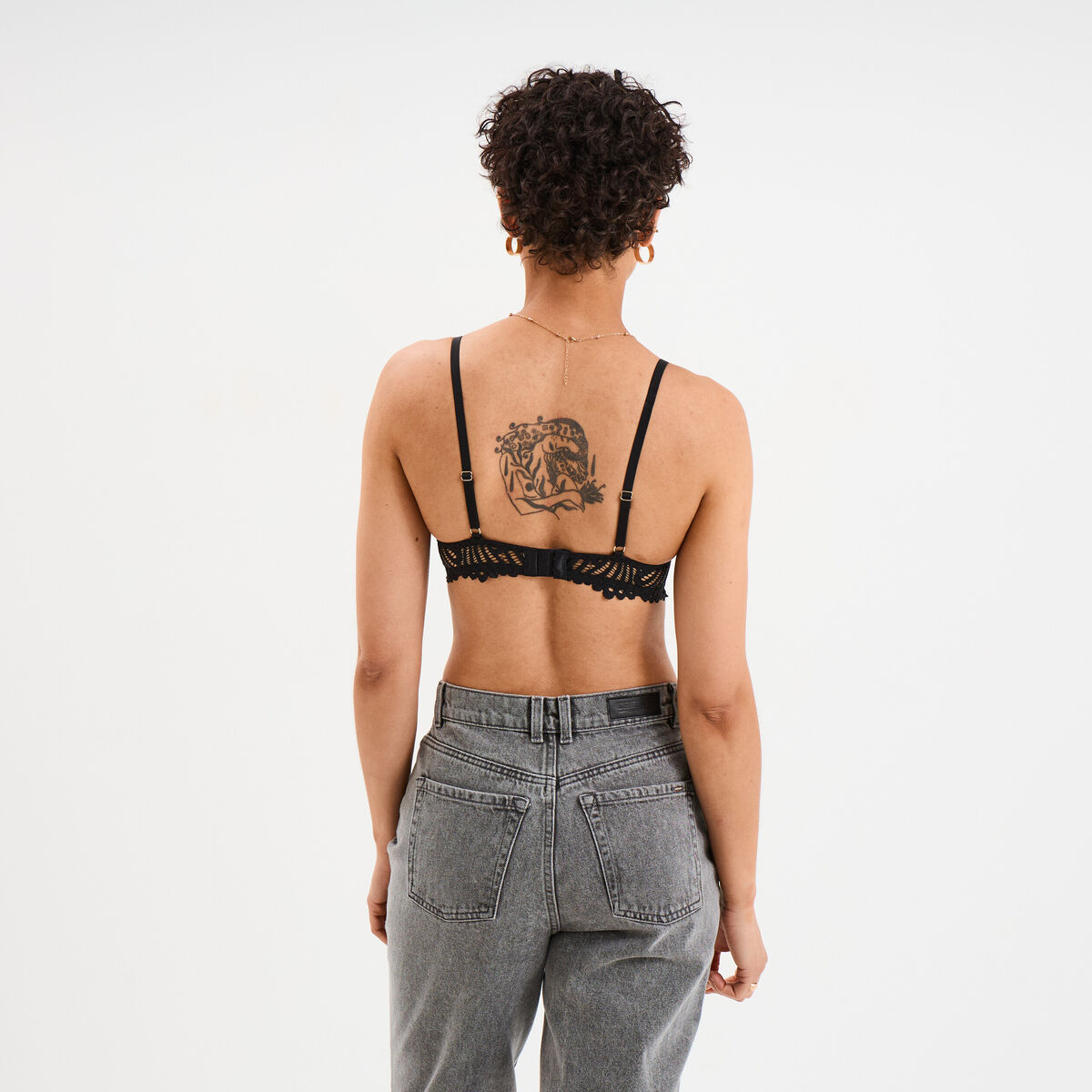 Soutien-gorge maxi push-up noir femme