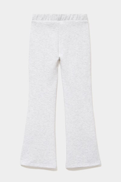 Pantalon de jogging bootcut stretch gris clair fille
