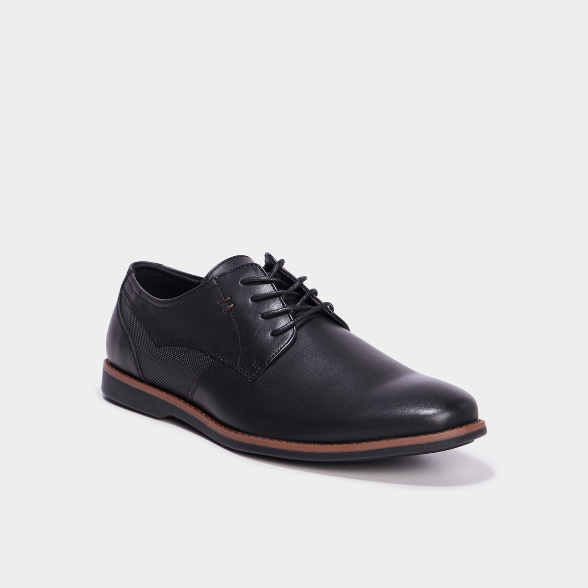Derbies à lacets noir homme