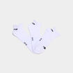 Lot 3 paires chaussettes invisibles blanc homme