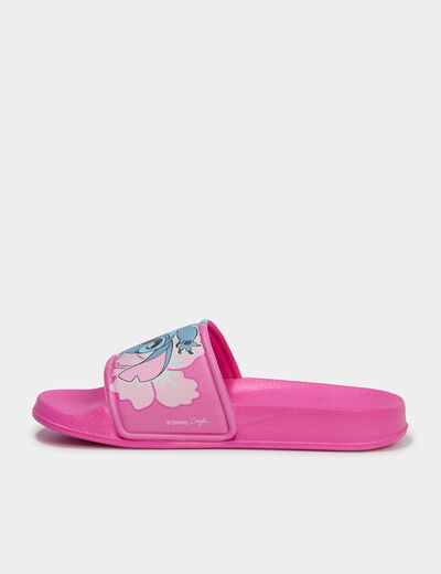 Claquettes de plage Stitch rose fille