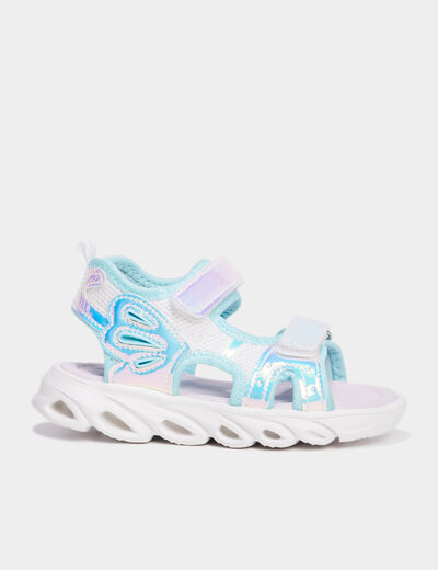 Sandales holographiques KIM multicolore fille