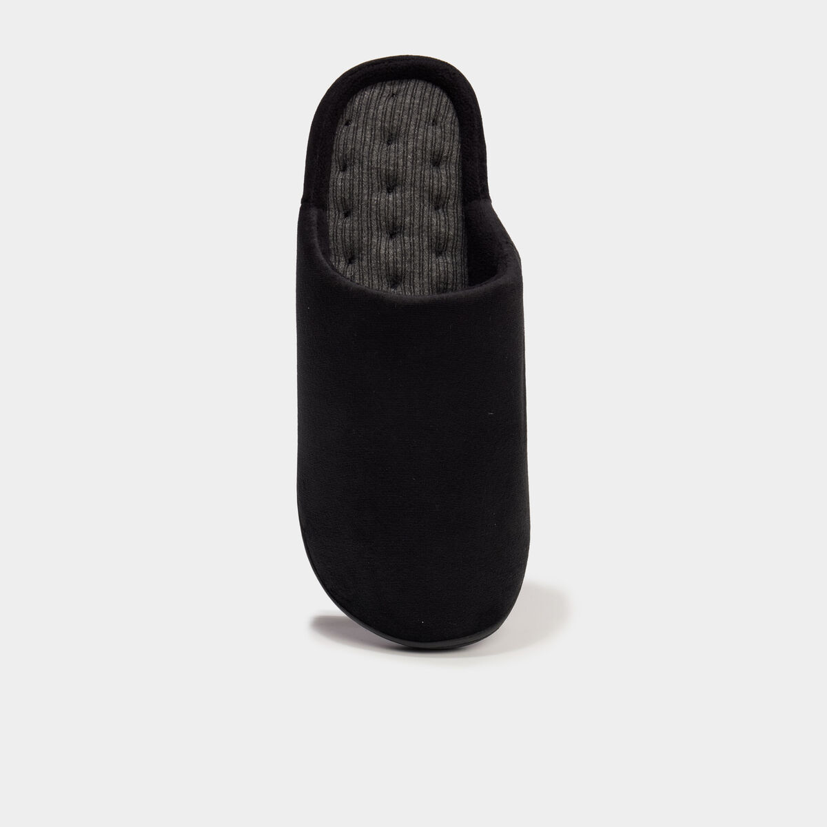 Chaussons mules noir homme