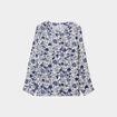 Chemise col mao Modavista ecru femme grande taille