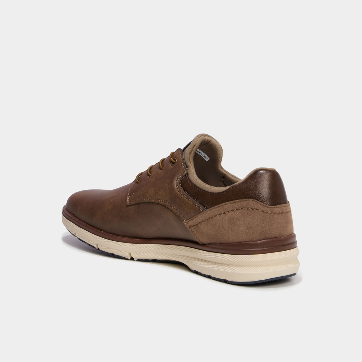 Derbies &agrave; lacets marron homme