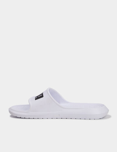 Claquettes de plage Puma blanc femme