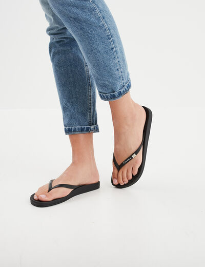 Tongs Ipanema noir femme