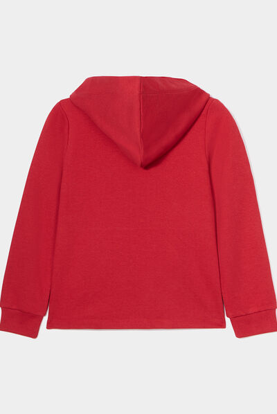 Sweat à capuche hoodie Harry Potter bordeaux fille