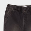 Jeans jogger bas &eacute;lastiqu&eacute; coton denim noir b&eacute;b&eacute; gar&ccedil;on