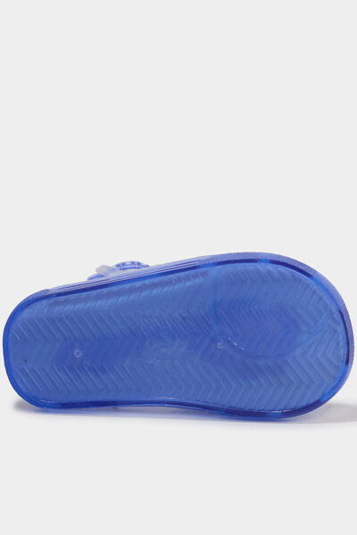 Sandales de plage bride d'attache bleu b&eacute;b&eacute; gar&ccedil;on