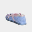 Chaussons ballerines Stitch bleu fille