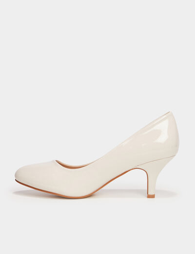 Escarpins irisés sable femme