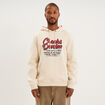 Sweat hoodie 1 poche ecru homme