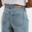 Jeans mom 7/8ème taille haute Creeks denim dirty femme