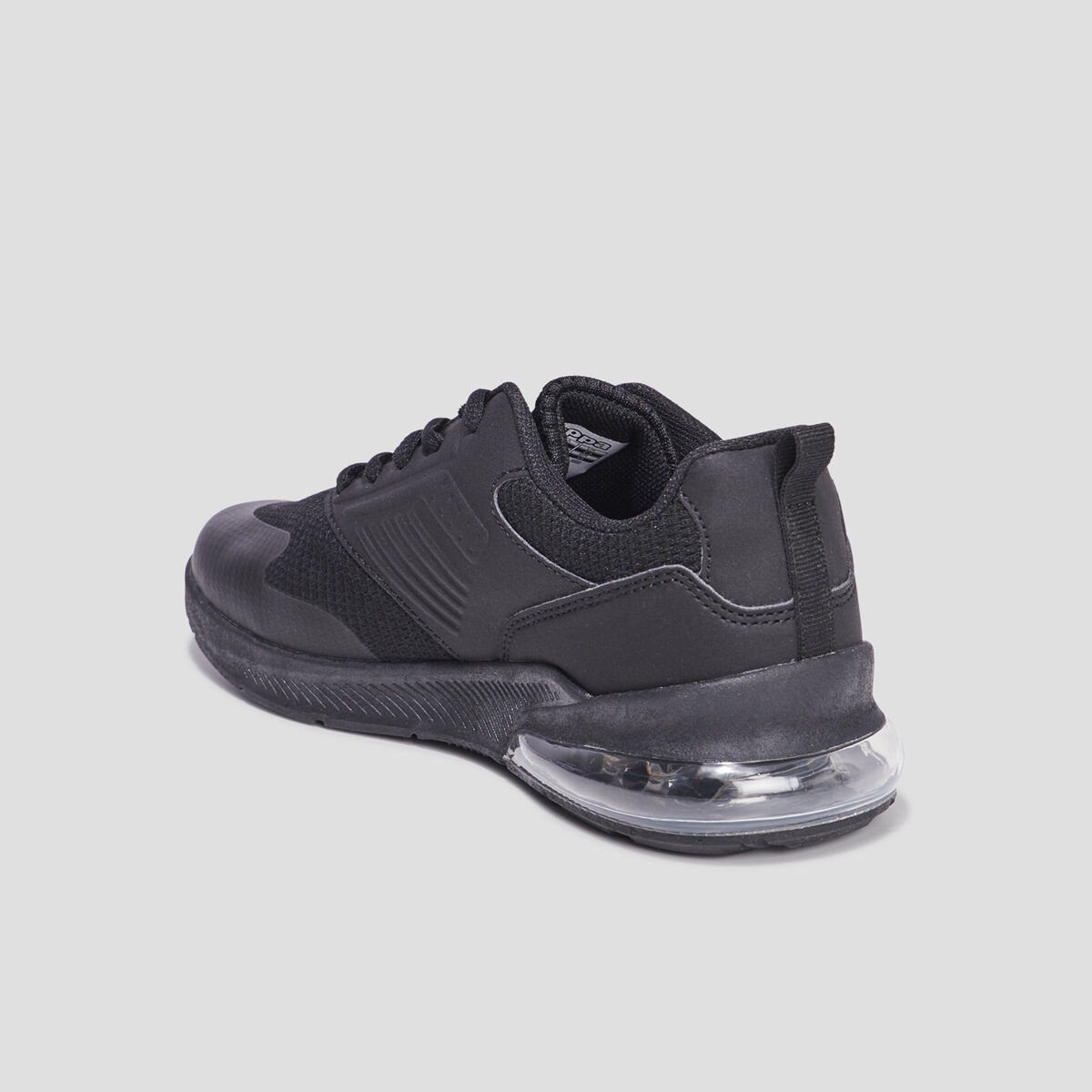 Baskets running à lacets Kappa Myagi noir garçon