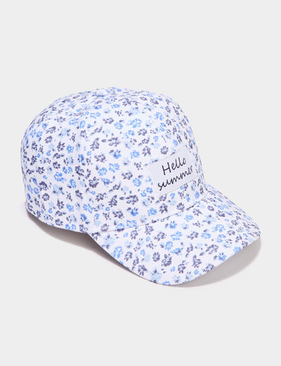 Casquette bleu fille