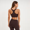 Brassi&egrave;re de sport dos nageur marron fonc&eacute; femme