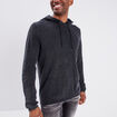 Pull à capuche Liberto gris homme