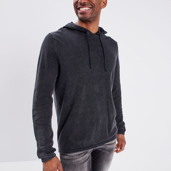pull a capuche liberto gris homme Pull à capuche Liberto gris homme