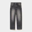 Jeans regular stretch 5 poches denim gris gar&ccedil;on