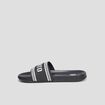 Mules plates noir homme