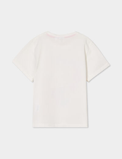 T-shirt Gabby et la Maison magique ivoire fille