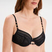 Soutien-gorge emboîtant dentelle noir femme
