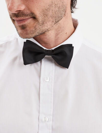 Noeud papillon noir homme