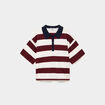 Pull col polo manches courtes ecru femme