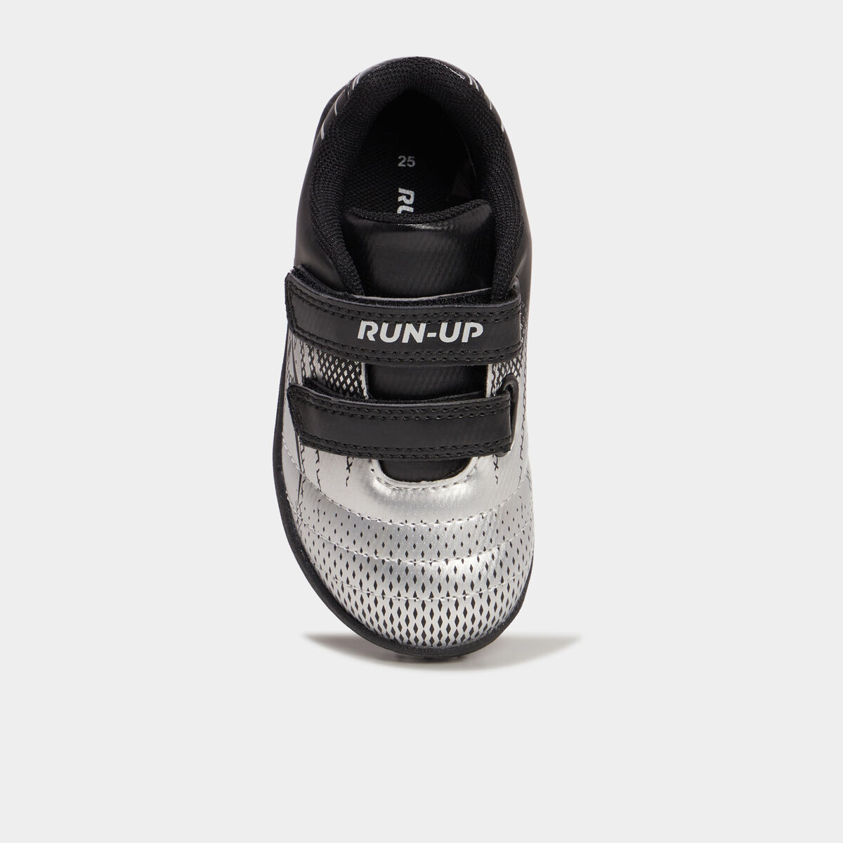 Baskets running à scratchs RUN-UP noir garçon