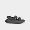 Mules de plage avec boucles noir garçon