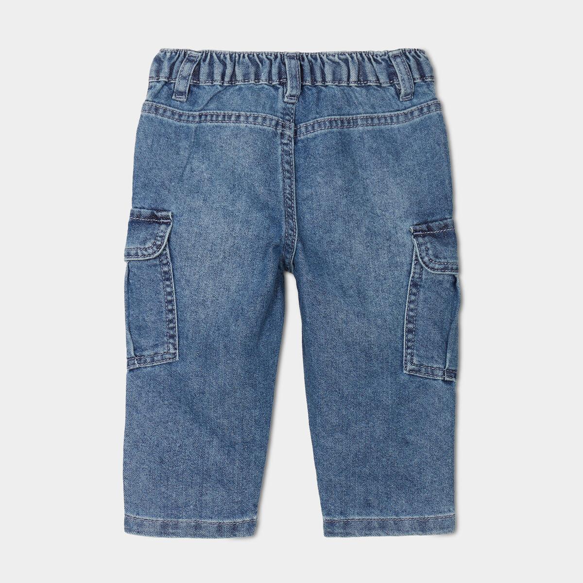Jeans poches à rabat Creeks denim stone bébé garçon