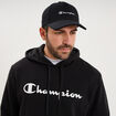 Casquette brod&eacute;e en coton Champion noir homme