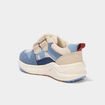 Baskets running &agrave; scratchs bleu b&eacute;b&eacute; gar&ccedil;on