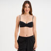 Soutien-gorge triangle paddé noir femme