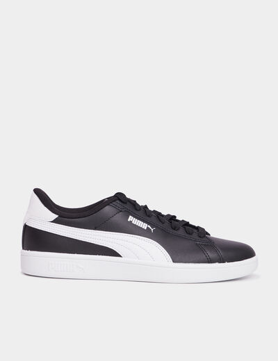 Tennis basses à lacets Puma noir garçon