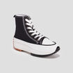 Baskets plateformes en toile Creeks noir femme